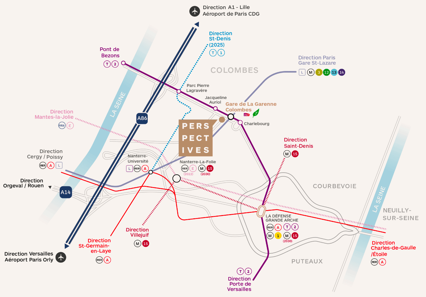 Plan de quartier